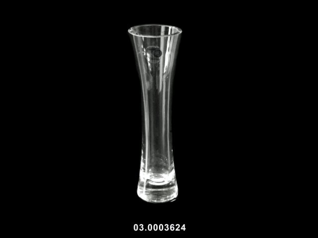 Jarrón solitario transparente 5 × 20 cm · vidrio