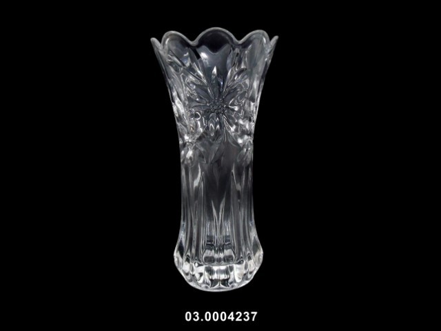 Jarrón color transparente 14 × 29 cm · vidrio