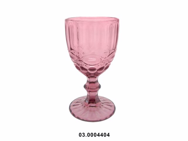 Copa de vino blanco 200 ml "WAVE" color púrpura 8 × 15 cm · vidrio