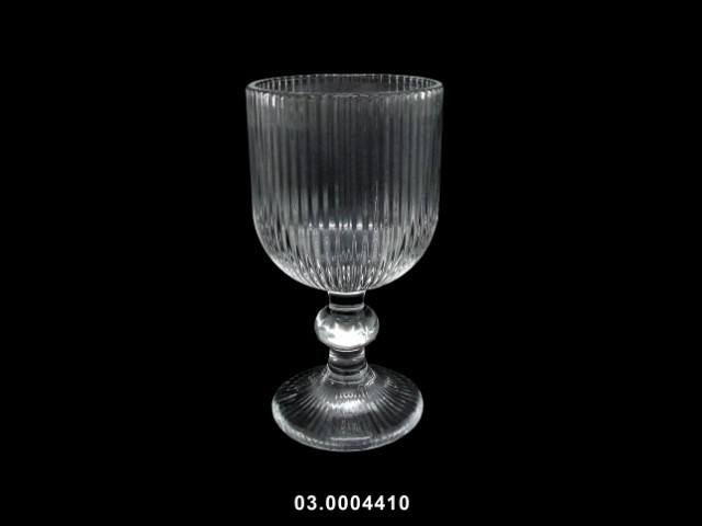 Copa de vino blanco "STRIPES" color transparente 8 × 14 cm · vidrio
