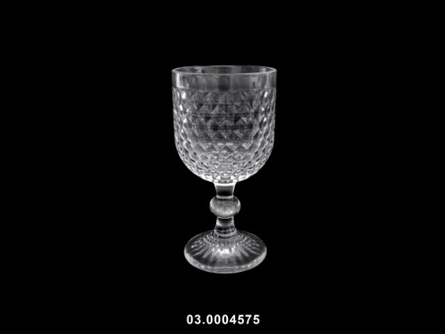 Copa de vino tinto 300 ml "SCALE" color transparente 9 × 16 cm · vidrio