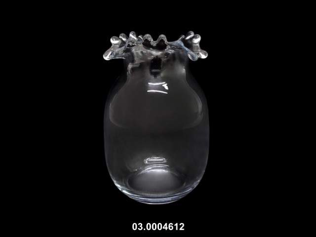 Jarrón transparente 14 × 23 cm · vidrio