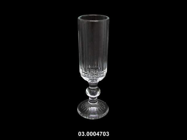 Copa de champán 150 ml "NEW STRIPES" color transparente 6 × 18 cm · vidrio