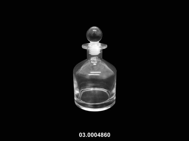 Botella mini color transparente 8 × 15 cm · vidrio