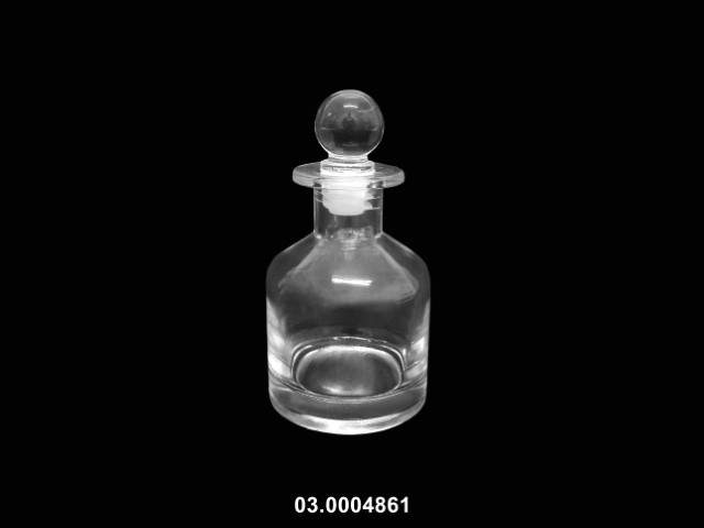 Botella mini color transparente 7 × 13 cm · vidrio
