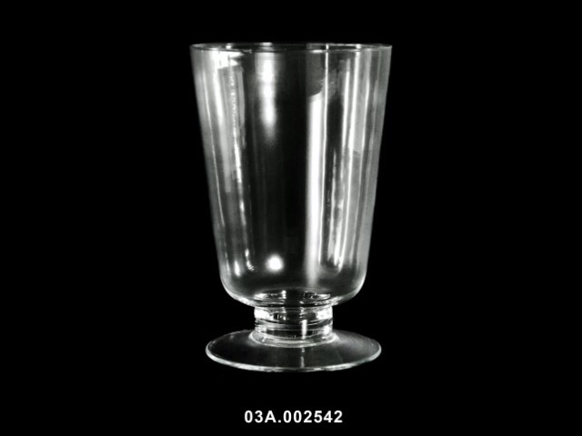 Jarrón color transparente 19 × 30 cm · vidrio