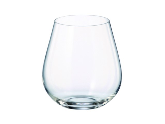 Vaso "TUMBLER" "COLUMBA" 380 ml · cristal de Bohemia