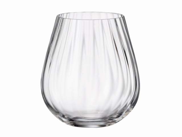 Vaso "COLUMBA OPTIC" 380 ml · cristal de Bohemia