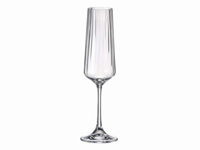 Copa flute "CORVUS OPT" 160 ml · cristal de Bohemia