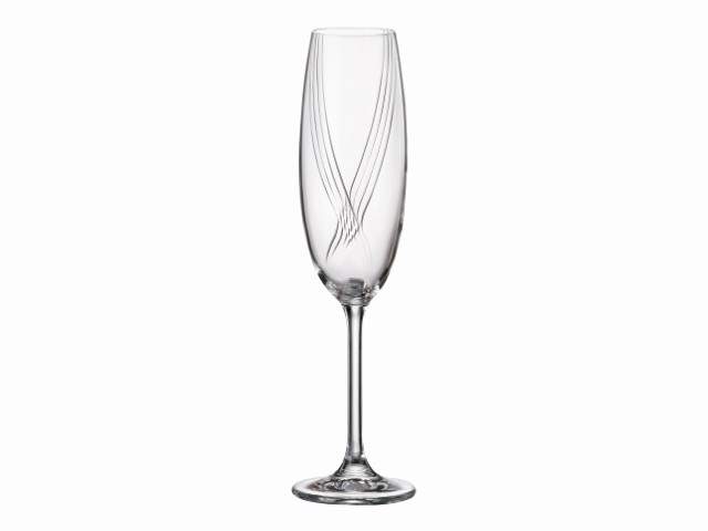 Copa flute "COLIBRI OPT" 220 ml · cristal de Bohemia