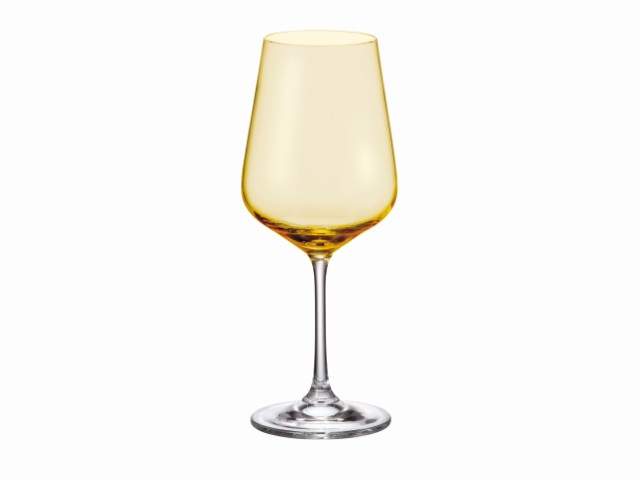 Copa de vino tinto "STRIX COLOR" 450 ml · cristal de Bohemia
