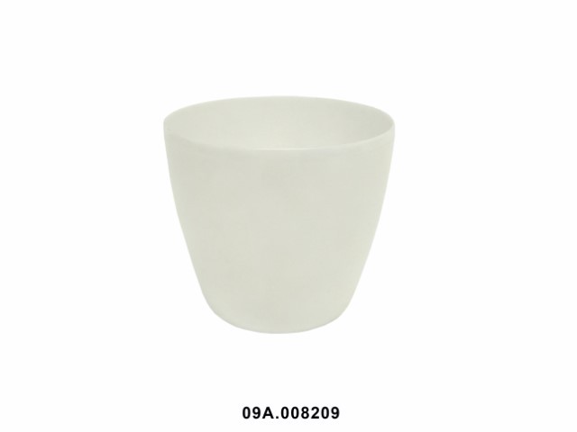 Maceta "MAGNOLIA" color crema 15 cm · plástico