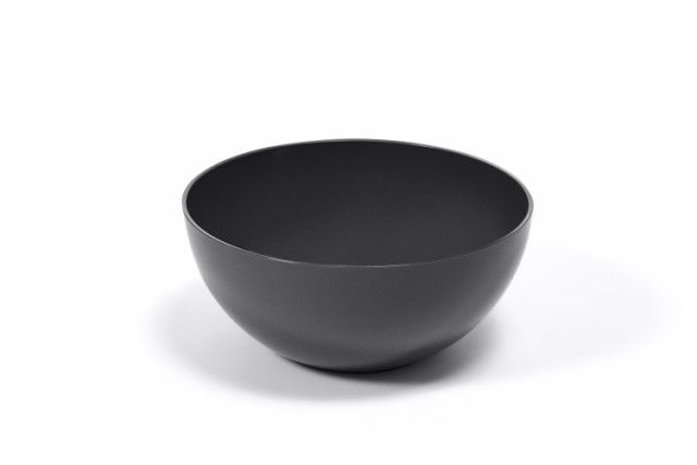 Jardinera "MISA RUKOLA" color antracita 30 × 13 cm · plástico