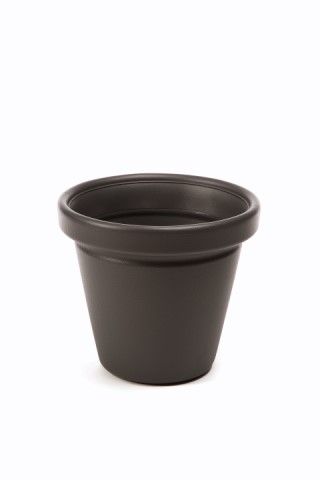 Maceta "AGAWA" color café 39 × 34 cm · plástico