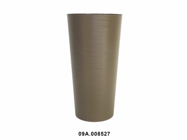 Maceta "LILIA DLUTO" color marrón 25 × 46 cm · plástico