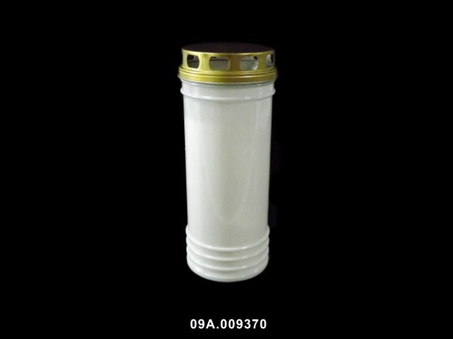 Cirio 100ll color blanco 10 × 10 × 27 cm