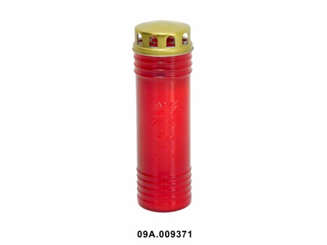Cirio 60l color rojo 7 días 7 × 7 × 24 cm