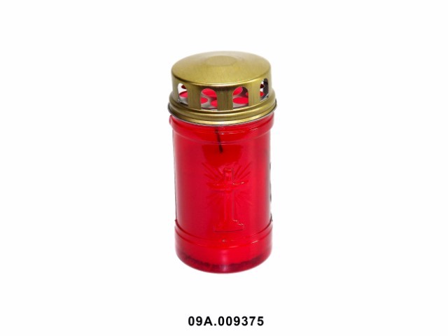 Cirio 30ll color rojo 7 × 7 × 15 cm