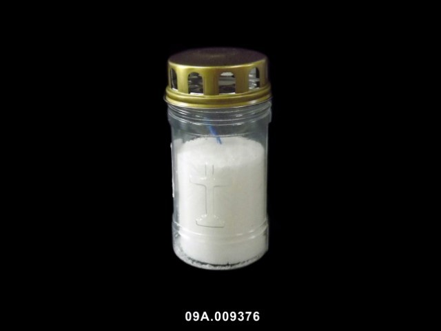 Cirio 30ll color blanco 7 × 7 × 15 cm