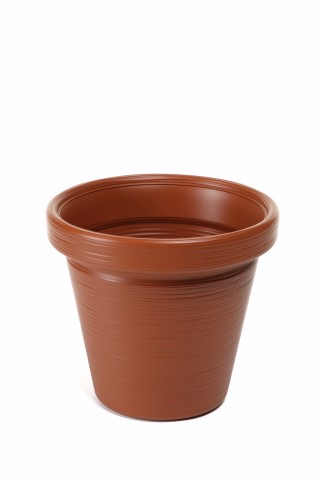 Maceta "AGAWA DLUTO" color terracota 39 × 34 cm · plástico