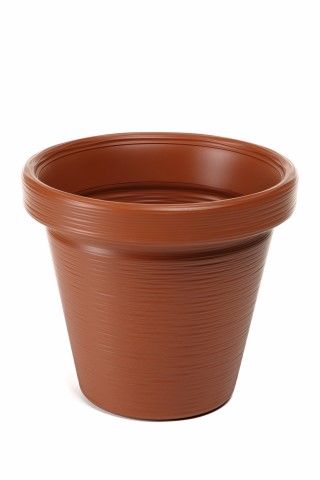 Maceta "AGAWA DLUTO" color terracota 55 × 48 cm · plástico