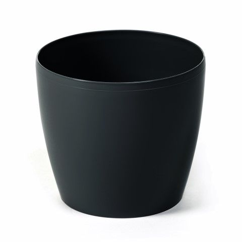 Maceta "MAGNOLIA" color negro 21 cm · plástico