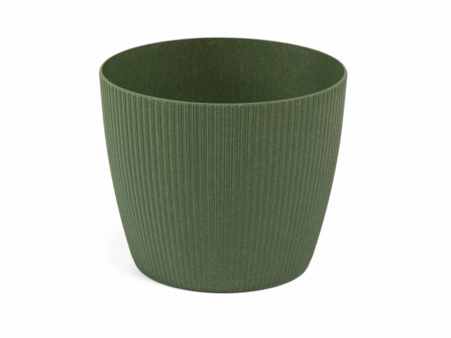 Maceta "MAGNOLIA JUMPER ECO" color verde bosque 11 cm · plástico