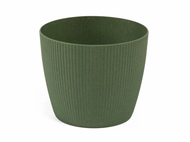 Maceta "MAGNOLIA JUMPER ECO" color verde bosque 16 cm · plástico