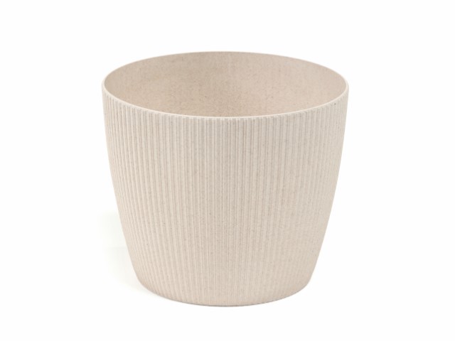 Maceta "MAGNOLIA JUMPER ECO" color blanco 26 cm · plástico