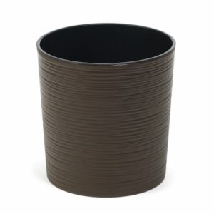 Maceta "MALWA DLUTO" color café 30 × 30 cm · plástico