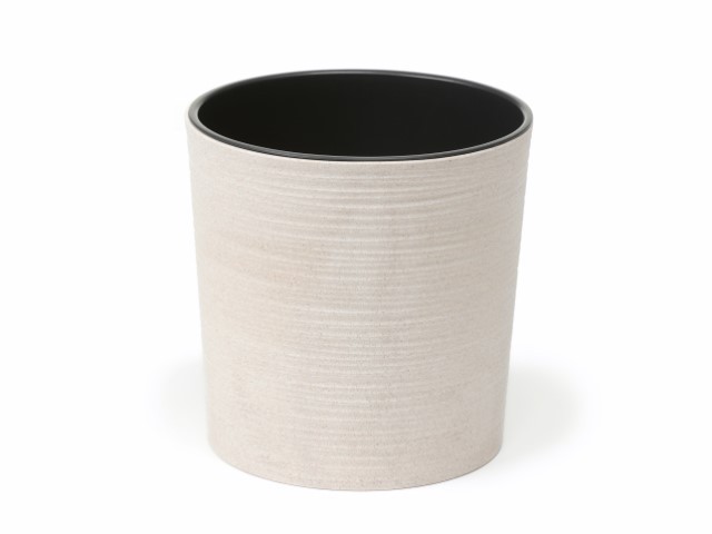 Maceta "MALWA DLUTO ECO" color blanco 30 × 30 cm · plástico