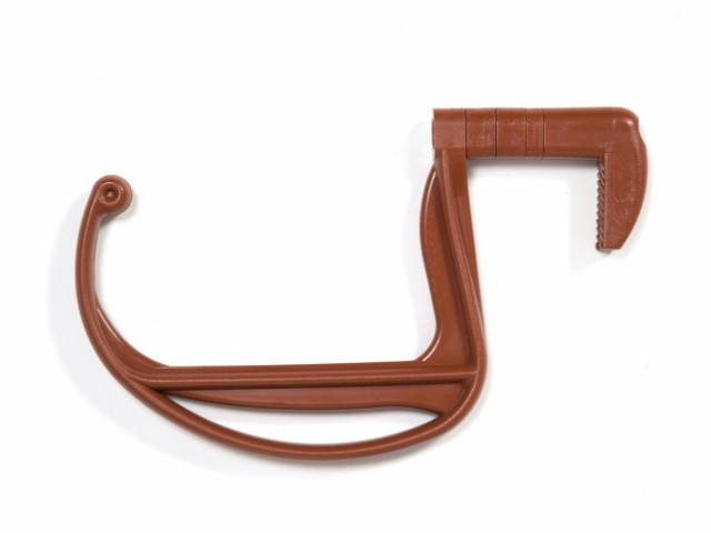 Soporte jardinera "UCHWYT" color terracota 18 cm · plástico
