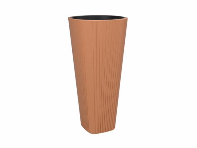 Maceta "MUZA" color terracota 39 × 81 cm · plástico