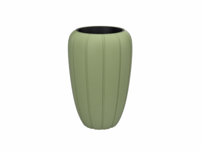 Maceta "GAJA" color olivo 40 × 60 cm · plástico