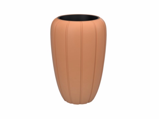 Maceta "GAJA" color terracota 40 × 60 cm · plástico