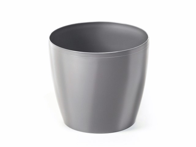 Maceta "MAGNOLIA" color gris/blanco 21 cm · plástico