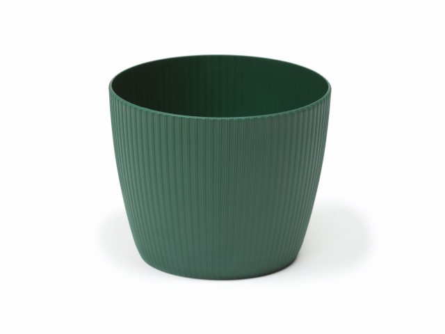 Maceta "MAGNOLIA JUMPER" color verde 30 cm · plástico