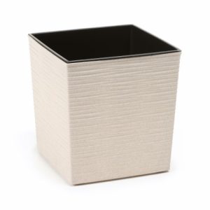 Maceta "JUKA DLUTO ECO" color blanco 30 × 31 cm · plástico