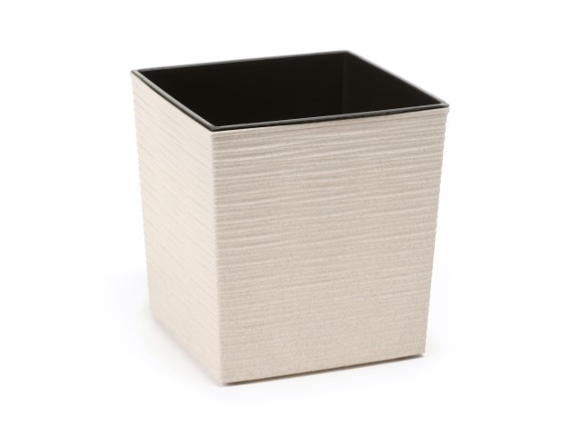 Maceta "JUKA DLUTO ECO" color blanco 30 × 31 cm · plástico
