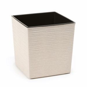 Maceta "JUKA DLUTO ECO" color blanco 40 × 41 cm · plástico