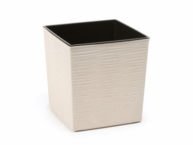 Maceta "JUKA DLUTO ECO" color blanco 40 × 41 cm · plástico