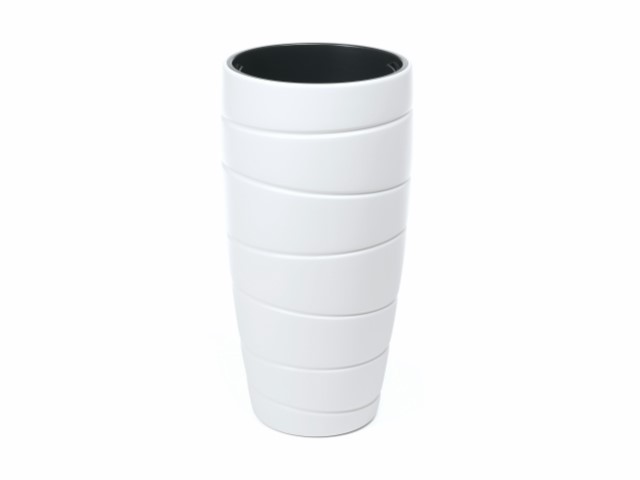 Maceta "PASSA" color blanco 40 × 78 cm · plástico