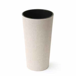 Maceta "LILIA ECO JUMPER" color blanco 25 × 46 cm · plástico