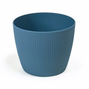 Maceta "MAGNOLIA" color azul marino 11 cm · plástico