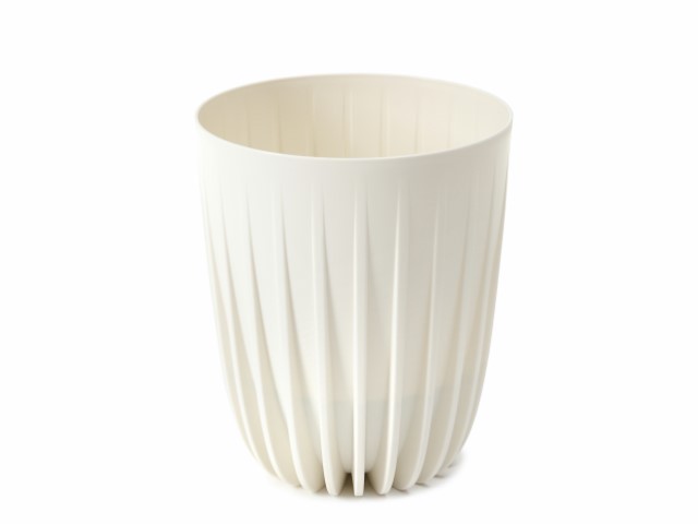 Maceta "MIRA" color cremoso 30 × 35 cm · plástico