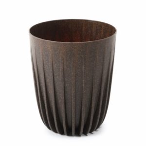 Maceta "MIRA ECO COFFEE" color expresso 19 cm · plástico