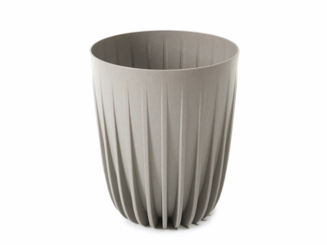 Maceta "MIRA ECO MADERA" color gris 30 × 35 cm · plástico