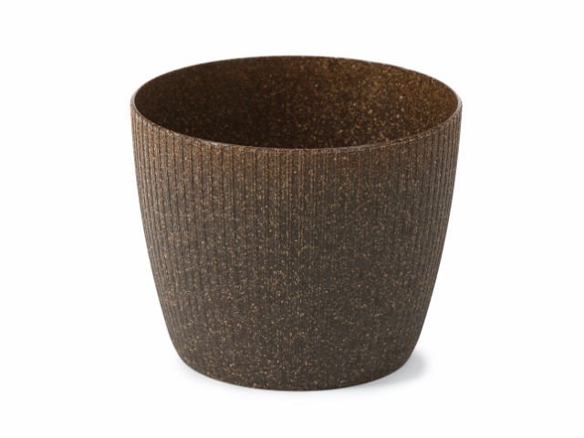 Maceta "MAGNOLIA ECO CAFÉ" expresso 14 × 13 × 11 cm · plástico