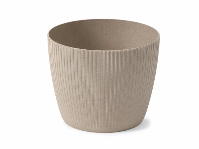 Maceta "MAGNOLIA ECO CAFÉ" leite 26 × 25 × 21 cm · plástico