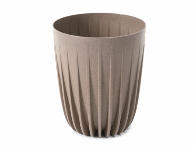 Maceta "ROMA ECO CAFÉ" leite 30 × 35 cm · plástico